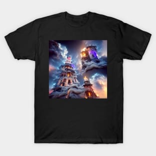 Tower Of Illusion Artificial Intelligence Arts T-Shirt